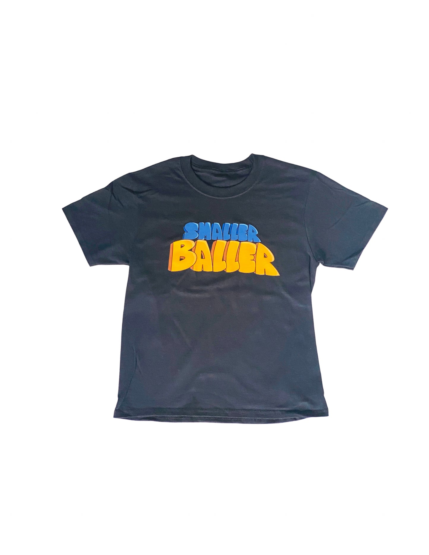 SMALLER BALLER - Short Sleeve T-Shirt - Black