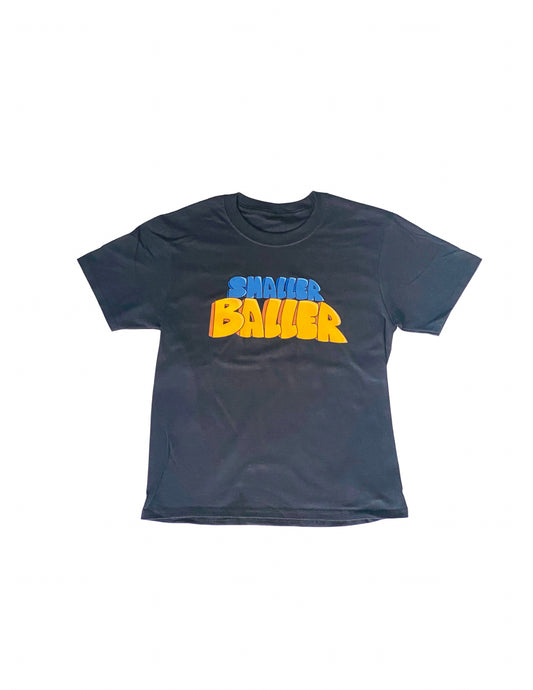 SMALLER BALLER - Short Sleeve T-Shirt - Black