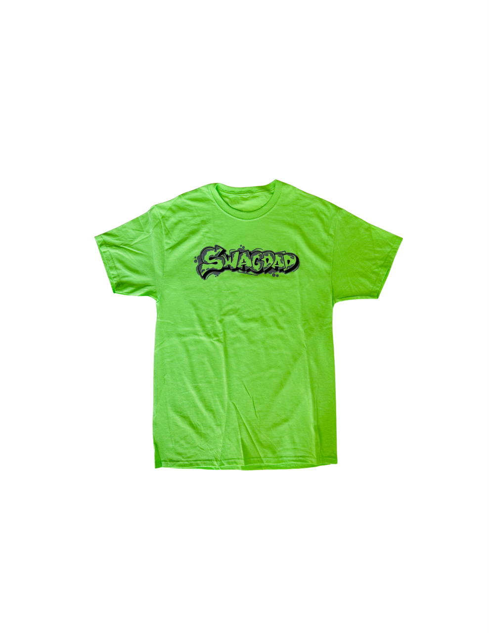 SWAGDAD - Short Sleeve T-Shirt - Bright Green (LIMITED PRINT)